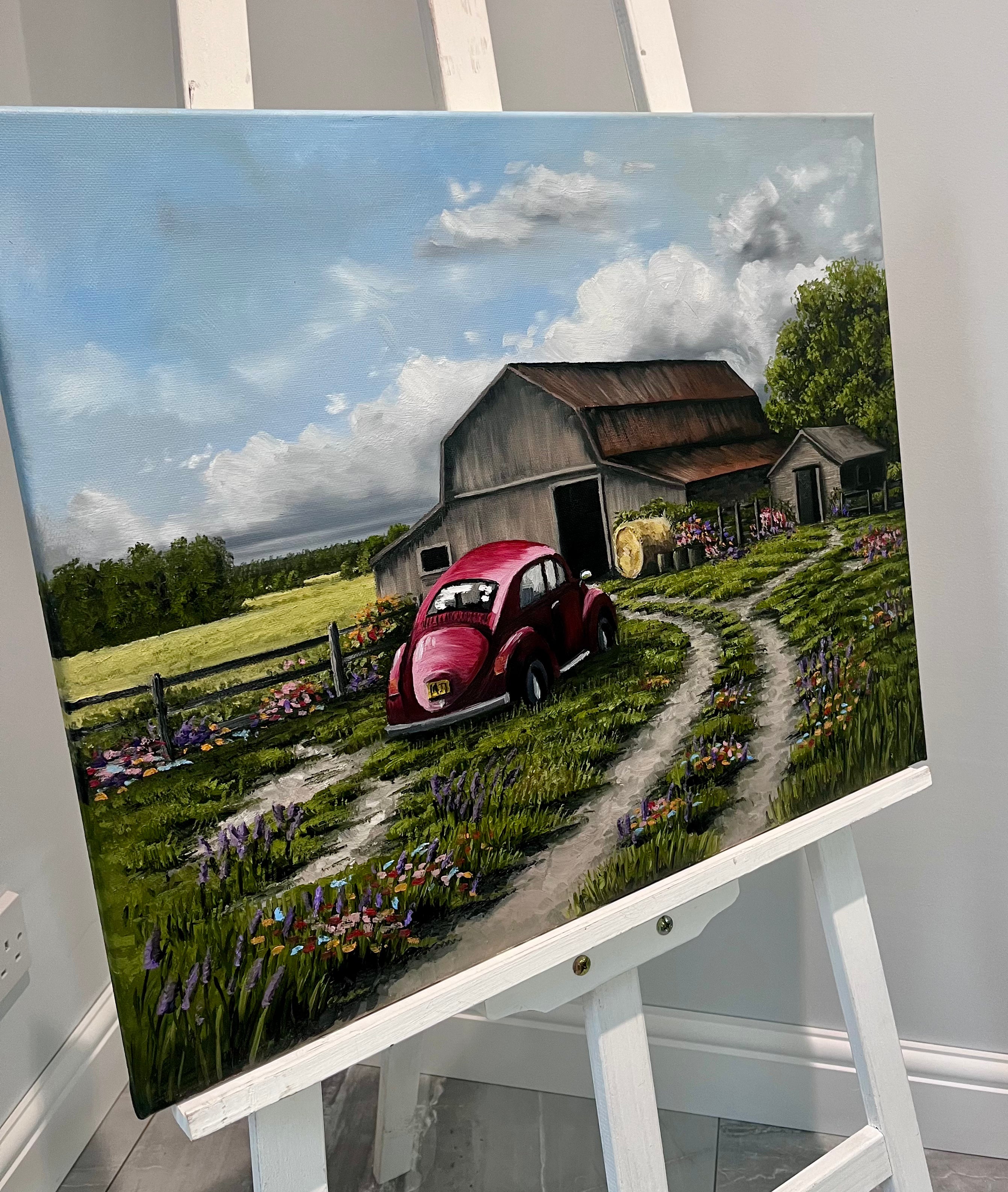 The Barn Beyond The Bend - Original