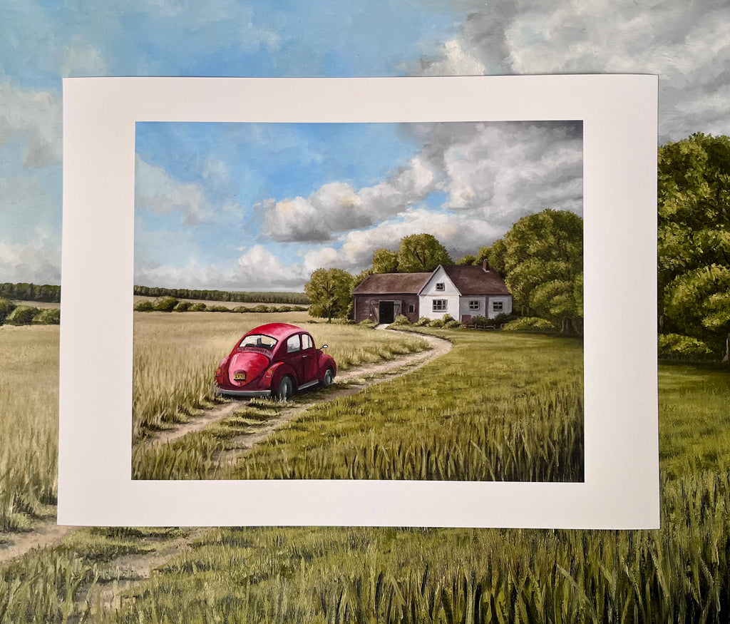 Back To The Old House 30x40cm