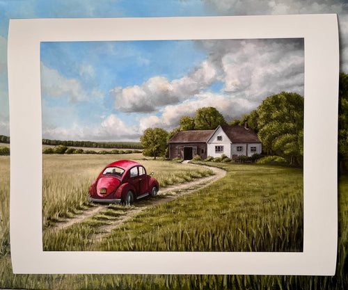 Back To The Old House 40x50cm